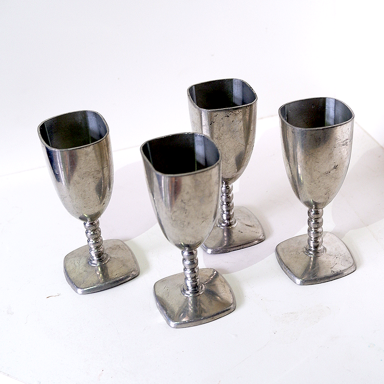 PEWTER GOBLETS