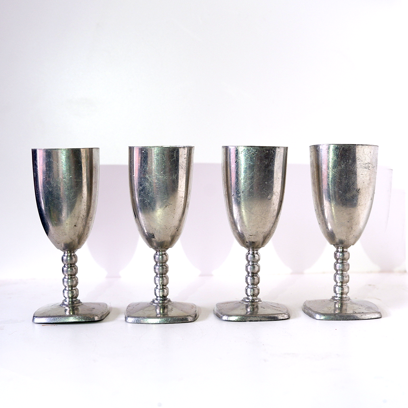 PEWTER GOBLETS