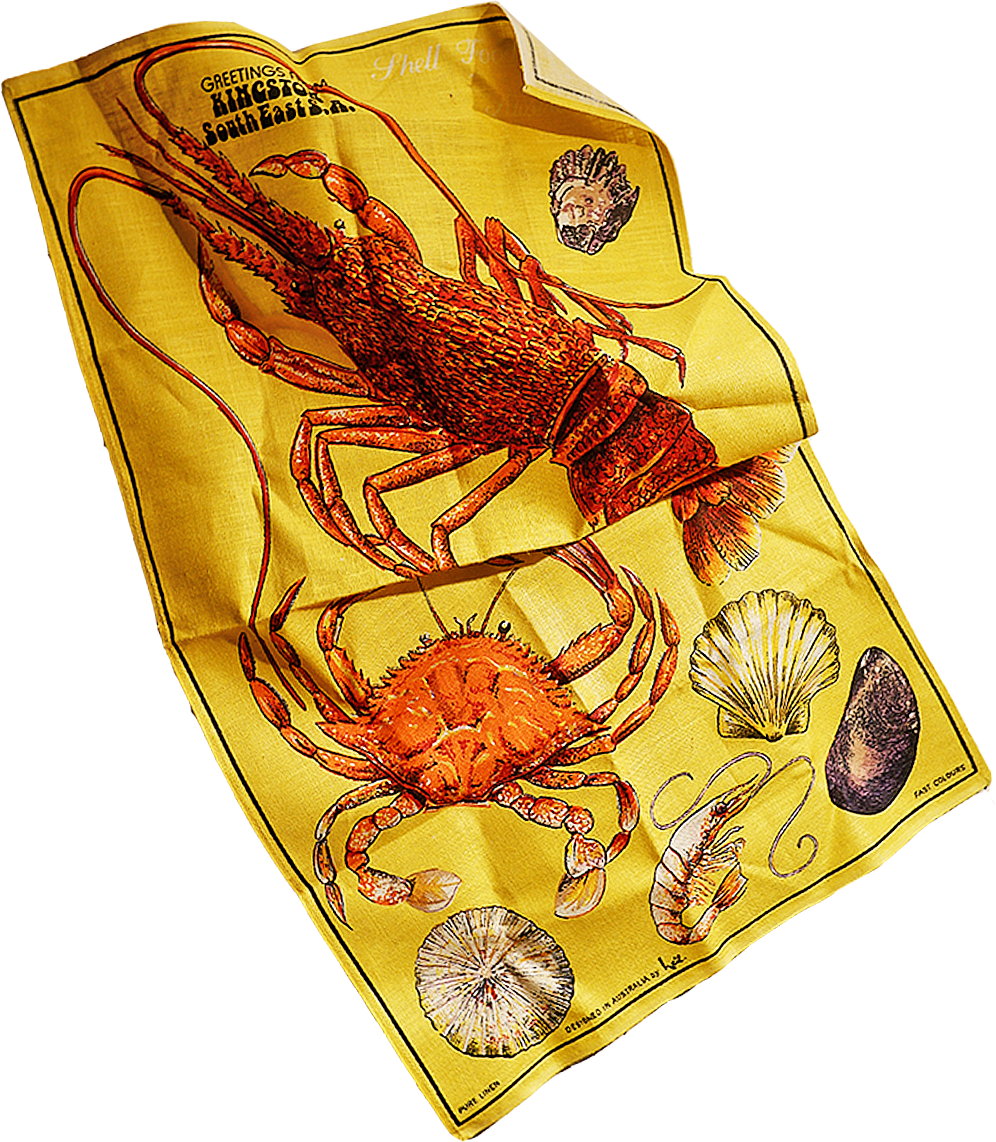 CRUSTACEAN TEA TOWEL