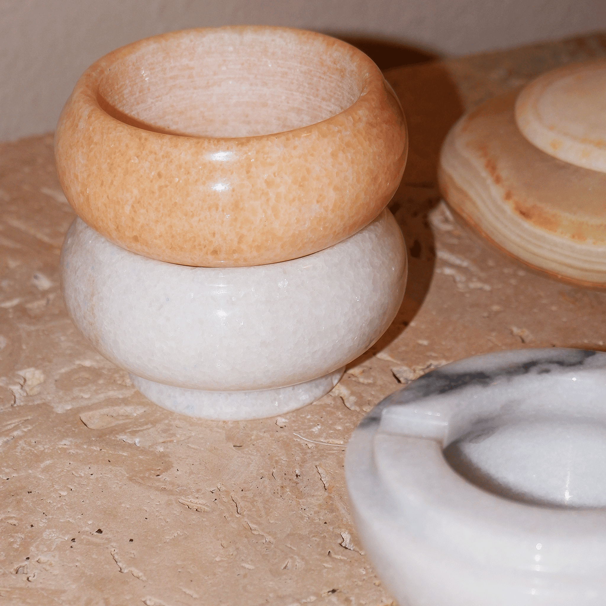 MARBLE ASH TRAYS